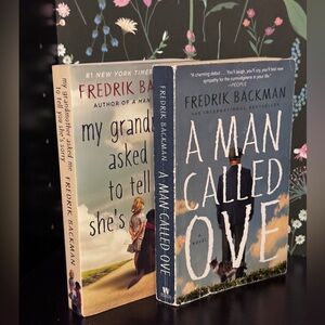 Fredrik Backman paperback Book Set - ‘A Man Called Ove’ and ‘My Grandmother..’